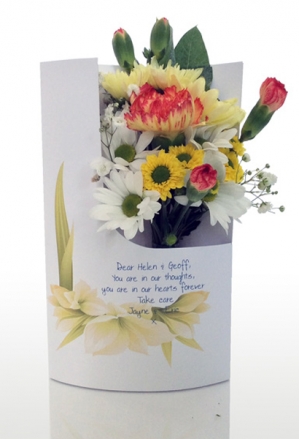 Sympathy Flower Cards